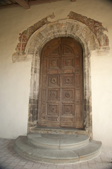 portale chiesa san francesco Montonein