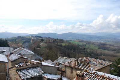 panorama tetti montone in