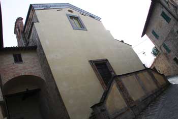 entrata Collegiata Santa Maria Assunta montone in