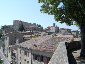 Vista di Montone