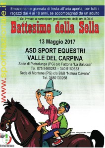 Battesimo della sella