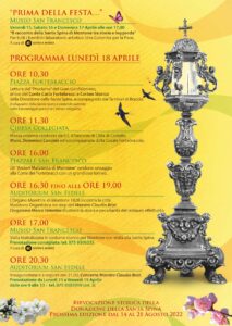 Programma Festa Santa Spina 2022